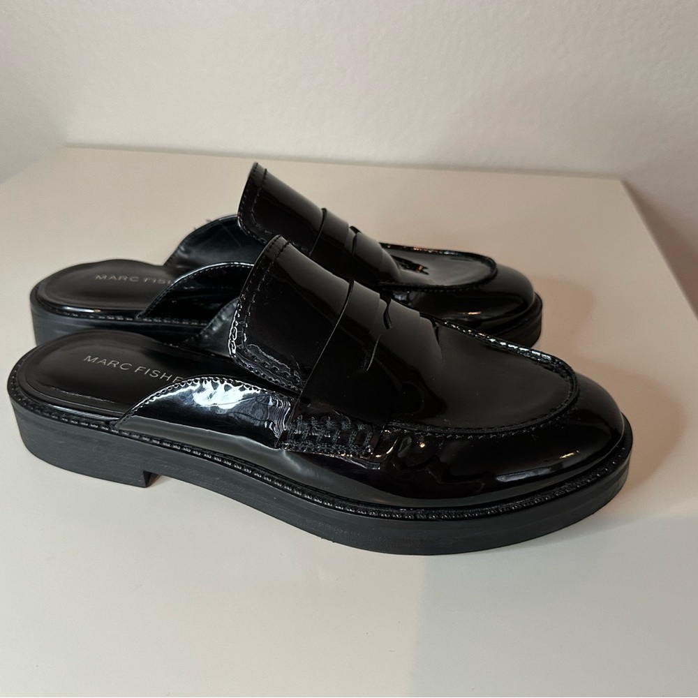Marc Fisher Slide on Loafer Mule